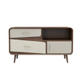 **Meuble TV moderne avec rangement intégré en bois**