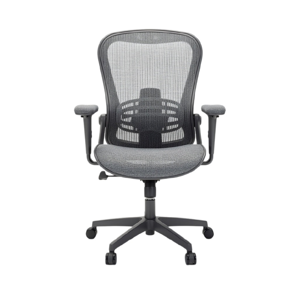 **Chaise de bureau ergonomique en mesh avec accoudoirs réglables**